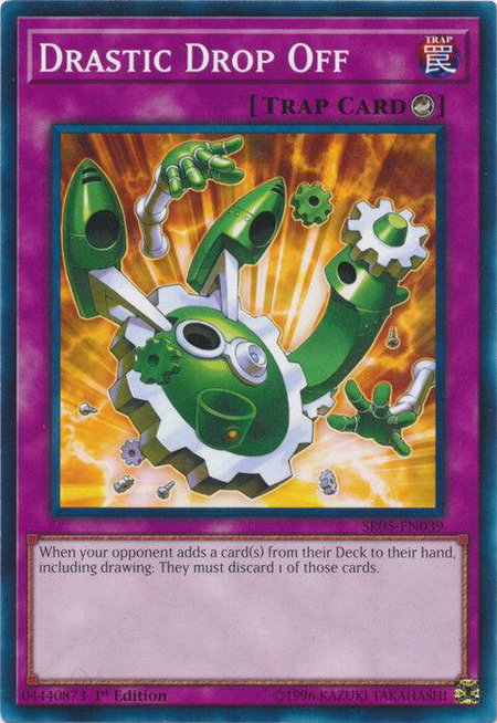 Drastic Drop Off - Structure Deck: Wave of Light YuGiOh trading card