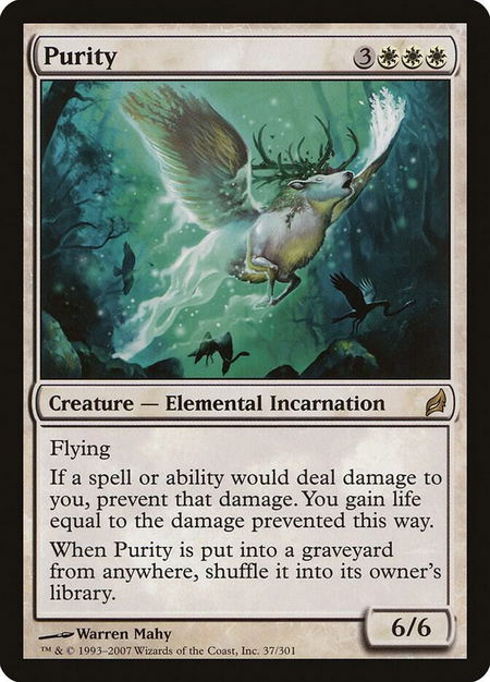 Purity - Lorwyn Magic: The Gathering trading card