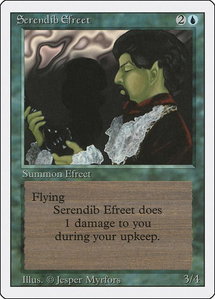 Serendib Efreet - Revised Edition (3ED) #79 - Rare Magic: The Gathering Trading Card
