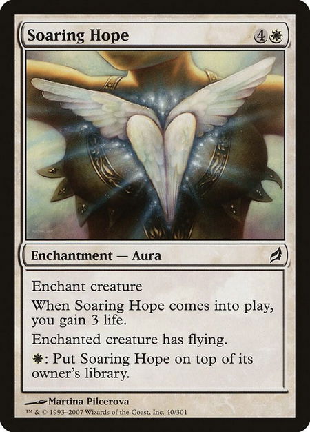 Soaring Hope - Lorwyn Magic: The Gathering trading card