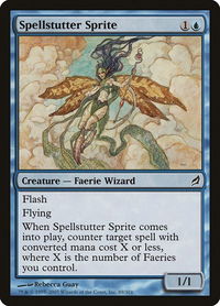 Spellstutter Sprite - Lorwyn (LRW) #89 - Common Magic: The Gathering Trading Card