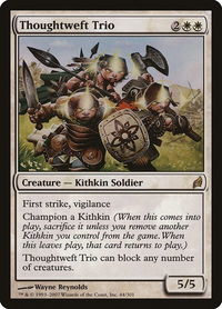 Thoughtweft Trio - Lorwyn (LRW) #44 - Rare Magic: The Gathering Trading Card