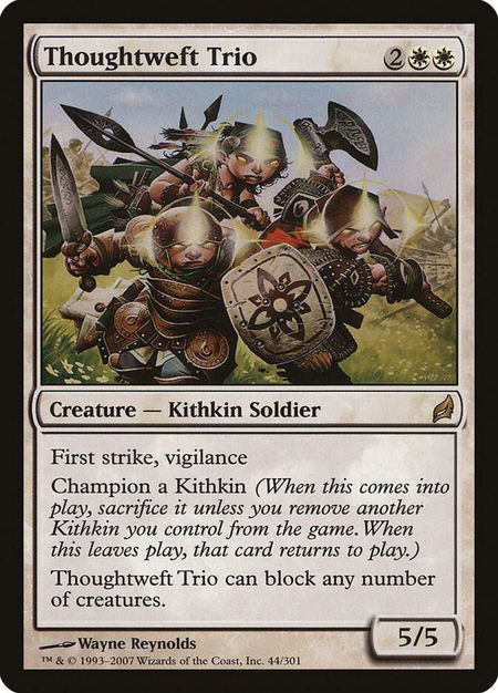 Thoughtweft Trio - Lorwyn Magic: The Gathering trading card