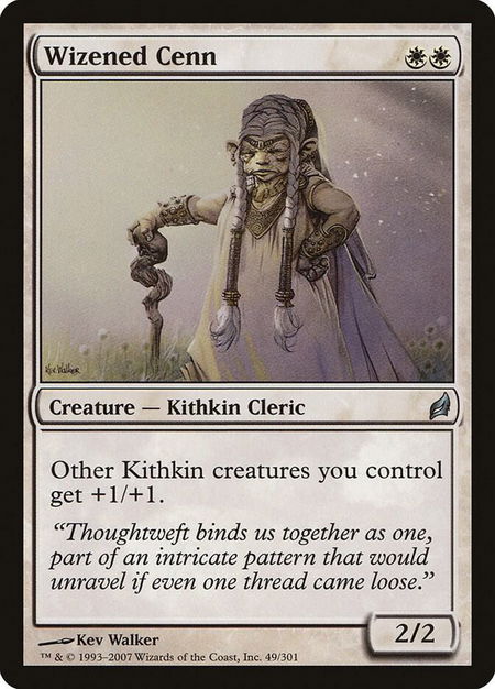 Wizened Cenn - Lorwyn Magic: The Gathering trading card