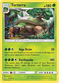 Torterra - SM - Ultra Prism (SM05) #9/156 - Holo Rare Pokémon Trading Card