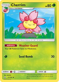 Cherrim - SM - Ultra Prism (SM05) #11/156 - Uncommon Pokémon Trading Card