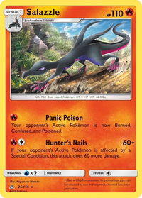 Salazzle - SM - Ultra Prism (SM05) #26/156 - Rare Pokémon Trading Card