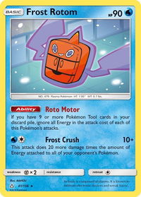 Frost Rotom - SM - Ultra Prism (SM05) #41/156 - Rare Pokémon Trading Card