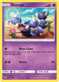 Skorupi - SM - Ultra Prism (SM05) #54/156 - Common Pokémon Trading Card