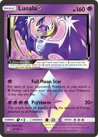 Lunala Prism Star - SM - Ultra Prism (SM05) #62/156 - Prism Rare Pokémon Trading Card