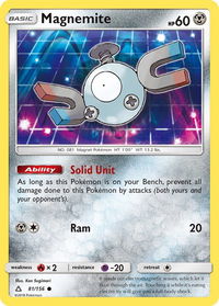 Magnemite (81) - SM - Ultra Prism (SM05) #81/156 - Common Pokémon Trading Card