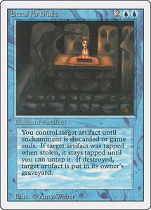 Steal Artifact - Revised Edition (3ED) #84 - Uncommon Magic: The Gathering Trading Card