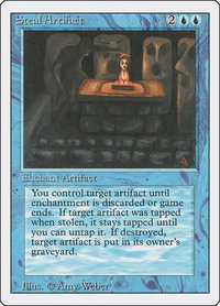 Steal Artifact - Revised Edition (3ED) #84 - Uncommon Magic: The Gathering Trading Card