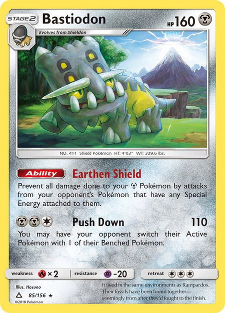 Bastiodon - SM - Ultra Prism Pokémon trading card