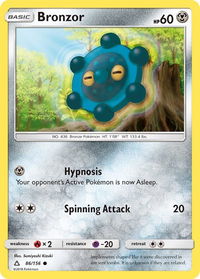 Bronzor - SM - Ultra Prism (SM05) #86/156 - Common Pokémon Trading Card
