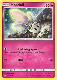 Morelull - SM - Ultra Prism (SM05) #92/156 - Common Pokémon Trading Card