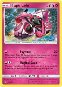 Tapu Lele - SM - Ultra Prism (SM05) #94/156 - Rare Pokémon Trading Card