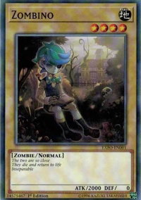 Zombino - Extreme Force (EXFO) #EXFO-EN001 - Common / Short Print YuGiOh Trading Card