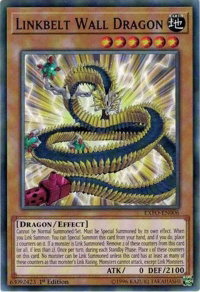 Linkbelt Wall Dragon - Extreme Force (EXFO) #EXFO-EN006 - Common / Short Print YuGiOh Trading Card
