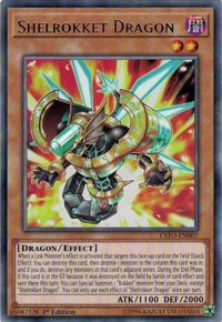 Shelrokket Dragon - Extreme Force (EXFO) #EXFO-EN007 - Rare YuGiOh Trading Card