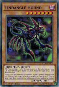 Tindangle Hound - Extreme Force (EXFO) #EXFO-EN011 - Common / Short Print YuGiOh Trading Card