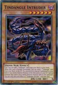 Tindangle Intruder - Extreme Force (EXFO) #EXFO-EN013 - Common / Short Print YuGiOh Trading Card