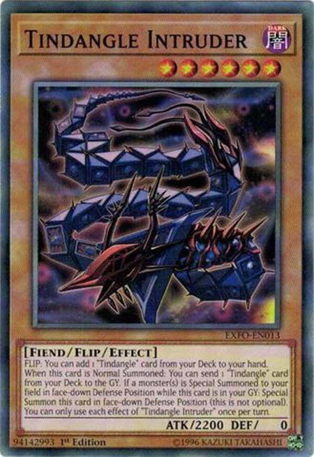 Tindangle Intruder - Extreme Force YuGiOh trading card
