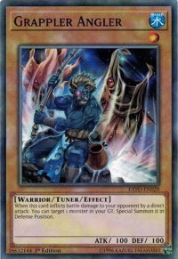Grappler Angler - Extreme Force (EXFO) #EXFO-EN029 - Common / Short Print YuGiOh Trading Card