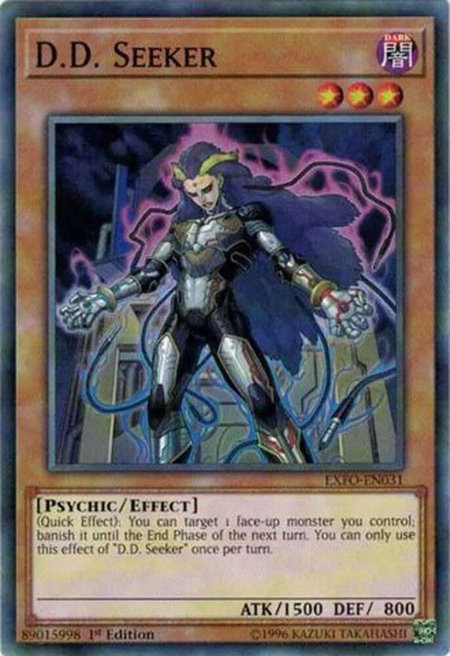 D.D. Seeker - Extreme Force YuGiOh trading card