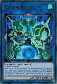 Excode Talker - Extreme Force (EXFO) #EXFO-EN038 - Ultra Rare YuGiOh Trading Card