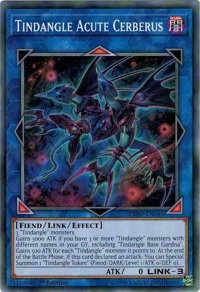 Tindangle Acute Cerberus - Extreme Force (EXFO) #EXFO-EN045 - Common / Short Print YuGiOh Trading Card