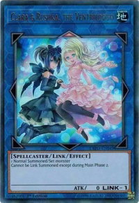 Clara & Rushka, the Ventriloduo - Extreme Force (EXFO) #EXFO-EN049 - Ultra Rare YuGiOh Trading Card