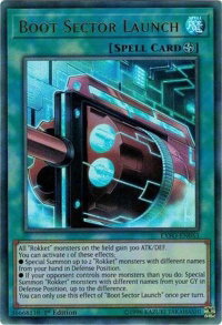 Boot Sector Launch - Extreme Force (EXFO) #EXFO-EN053 - Ultra Rare YuGiOh Trading Card