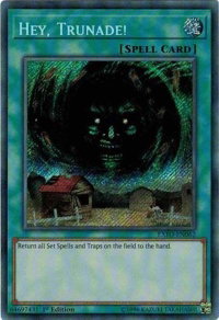 Hey, Trunade! - Extreme Force (EXFO) #EXFO-EN062 - Secret Rare YuGiOh Trading Card