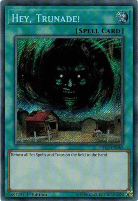Hey, Trunade! trading card from Extreme Force Hey, Trunade! - Extreme Force YuGiOh trading card