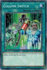 Column Switch - Extreme Force (EXFO) #EXFO-EN064 - Common / Short Print YuGiOh Trading Card