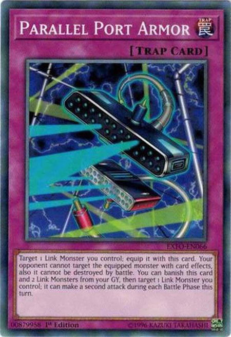 Parallel Port Armor - Extreme Force YuGiOh trading card