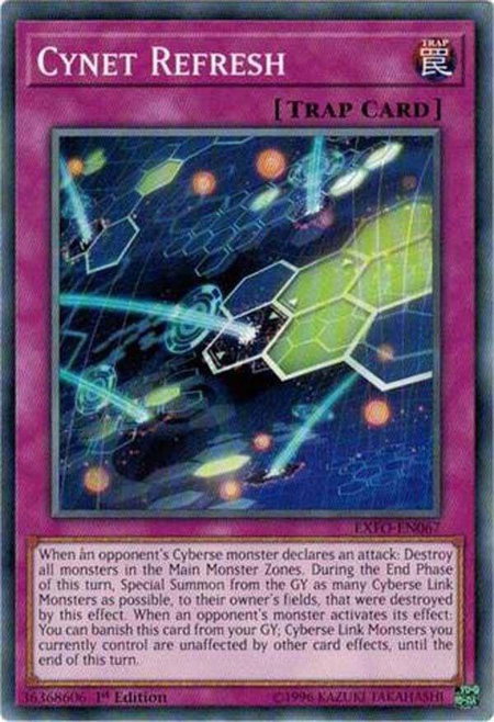 Cynet Refresh - Extreme Force YuGiOh trading card