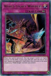 World Legacy Whispers - Extreme Force (EXFO) #EXFO-EN071 - Rare YuGiOh Trading Card