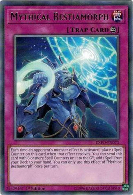 Mythical Bestiamorph - Extreme Force YuGiOh trading card