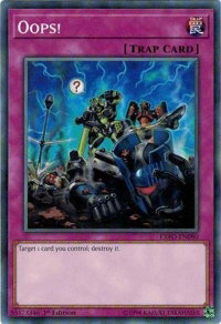 Oops! - Extreme Force (EXFO) #EXFO-EN080 - Common / Short Print YuGiOh Trading Card