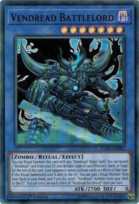 Vendread Battlelord - Extreme Force (EXFO) #EXFO-EN082 - Super Rare YuGiOh Trading Card