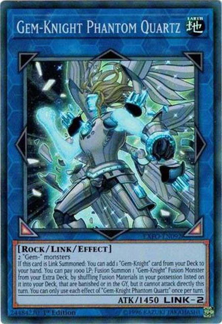 Gem-Knight Phantom Quartz - Extreme Force YuGiOh trading card