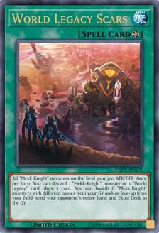 World Legacy Scars (EXFO-ENSP1) trading card from Extreme Force World Legacy Scars (EXFO-ENSP1) - Extreme Force YuGiOh trading card
