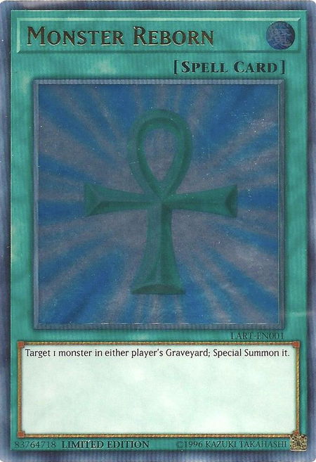 Monster Reborn (LART-EN001) trading card from The Lost Art Promotion Monster Reborn (LART-EN001) - The Lost Art Promotion YuGiOh trading card
