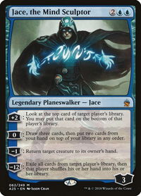 Jace, the Mind Sculptor - Masters 25 (A25) #62 - Mythic Magic: The Gathering Trading Card