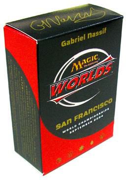 World Championship Deck: 2004 San Francisco - Gabriel Nassif, Quarterfinalist trading card from World Championship Decks World Championship Deck: 2004 San Francisco - Gabriel Nassif, Quarterfinalist - World Championship Decks Magic: The Gathering trading card