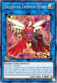 Trickstar Crimson Heart - Shonen Jump Magazine Promos (SJMP) #JUMP-EN083 - Ultra Rare YuGiOh Trading Card
