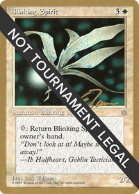 Blinking Spirit - 1996 Eric Tam (ICE) - World Championship Decks (WCD) #et8 - Special Magic: The Gathering Trading Card