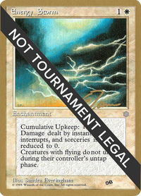 Energy Storm - 1996 Eric Tam (ICE) (SB) - World Championship Decks (WCD) #et24sb - Special Magic: The Gathering Trading Card